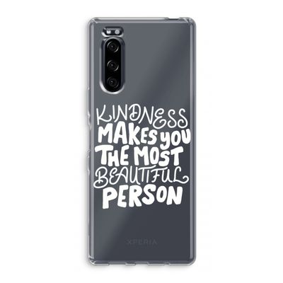 The prettiest: Sony Xperia 5 Transparant Hoesje