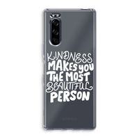 The prettiest: Sony Xperia 5 Transparant Hoesje