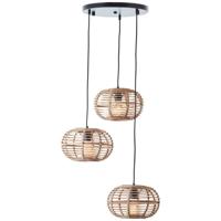 Brilliant Rotan vide hanglampWoodball - 99885/06