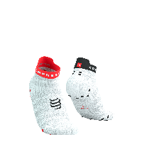 Compressport Pro racing socks v4.0 ultralig - WIT - Unisex