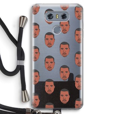 Kanye Call Me?: LG G6 Transparant Hoesje met koord