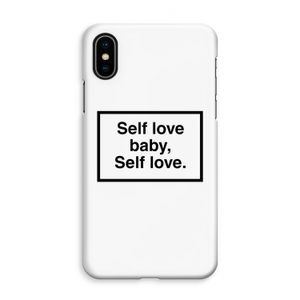 Self love: iPhone XS Max Volledig Geprint Hoesje