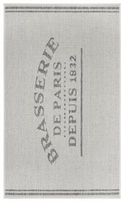 Hanse Home - Cucina Anti-Slip Runner Brasserie de Paris Creme Grey - 62x150 cm