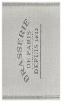 Hanse Home - Cucina Anti-Slip Runner Brasserie de Paris Creme Grey - 92x150 cm