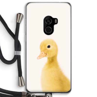 Duke: Xiaomi Mi Mix 2 Transparant Hoesje met koord