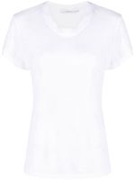 IRO t-shirt en lin à manches courtes - Blanc