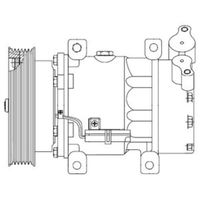 Delphi Diesel Airco compressor CS20523 - thumbnail