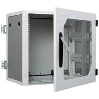 Apranet 19inch-wandkast (b x h x d) 530 x 600 x 400 mm 9 HE Grijs-wit (RAL 7035) - thumbnail