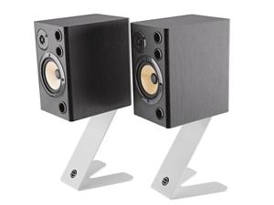 Konig & Meyer 26773 Table Monitor Z-Stand voor monitor-speakers (wit)