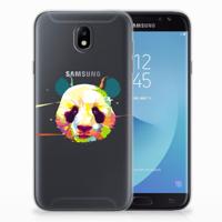 Samsung Galaxy J7 2017 | J7 Pro Telefoonhoesje met Naam Panda Color