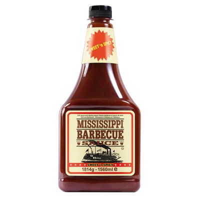 Mississippi - Barbecue saus "sweet &apos;n spicy" - 1560ml