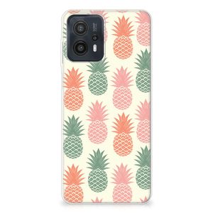 Motorola Moto G23 | G13 Siliconen Case Ananas