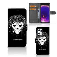 Telefoonhoesje met Naam OPPO Find X5 Pro Skull Hair - thumbnail