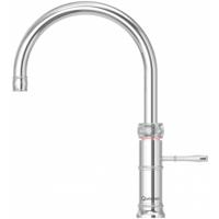 Quooker Classic Fusion Round Keukenkraan - Kokend - Warm & Koud Water - Kindveilige Dubbeldruk - Chroom