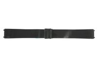 Horlogeband Obaku 122G-Z Mesh/Milanees Zwart 18mm