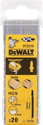 DeWALT DT2210 T 101 D Decoupeerzaagblad voor Hout VE=20