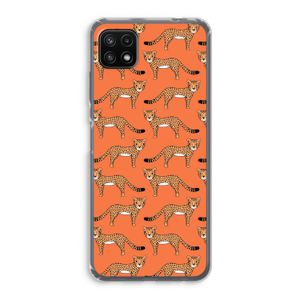 Cheetah: Samsung Galaxy A22 5G Transparant Hoesje