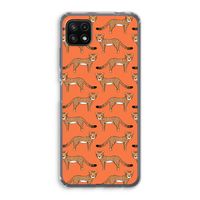 Cheetah: Samsung Galaxy A22 5G Transparant Hoesje