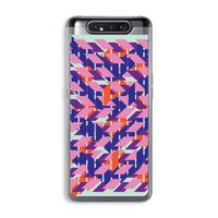 Skew Blush 3: Samsung Galaxy A80 Transparant Hoesje