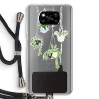 Hang In There: Xiaomi Poco X3 NFC Transparant Hoesje met koord