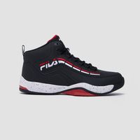 Fila Fila spitfire 3 sneakers zwart/rood heren heren - thumbnail