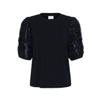 Kaffe - Zwart | unisex | Top | Zwart | M | regular | Kamst mode