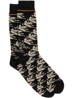 ETRO chaussettes à imprimé Pegaso - Noir