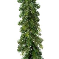 Kerst dennenslinger guirlande groen 20 x 270 cm dennenguirlandes kerstversiering   -