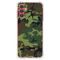 Samsung Galaxy A13 5G | A04s Doorzichtige Silicone Hoesje Army Dark