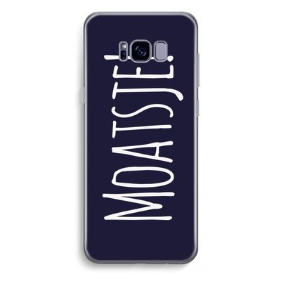 Moatsje!: Samsung Galaxy S8 Plus Transparant Hoesje
