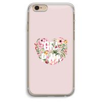 GRL PWR Flower: iPhone 6 Plus / 6S Plus Transparant Hoesje