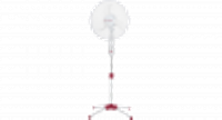 Beper VE.115H Oscillerende Statiefventilator met 3 snelheden Wit/Rood - thumbnail