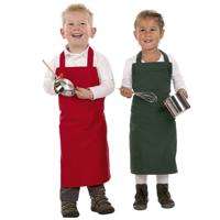 Keukenschort - kinderen - wasbaar - kookschort - bakschort - knutselschort - 60 x 50 cm - one size