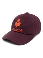 ISABEL MARANT casquette en coton à logo brodé - Violet