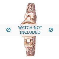 Esprit horlogeband ES107662-002 Leder Rosé