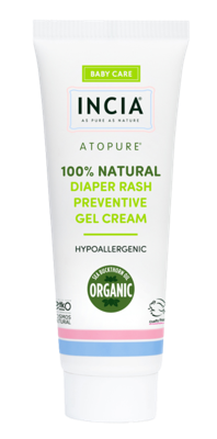 Incia Baby Care Atopure 100% Natural Diaper Rash Gel Cream
