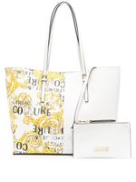 Versace Jeans Couture sac cabas à imprimé graphique - Blanc