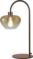 Masterlight TafellampGenua bruin met goud glas 61cm - 4971-15-15-24
