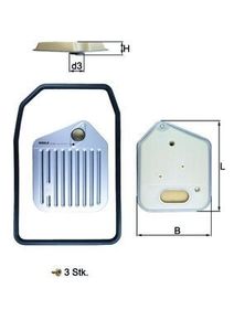 Hydraulische filter, automatische transmissie HX163KIT