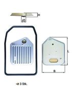 Hydraulische filter, automatische transmissie HX163KIT - thumbnail