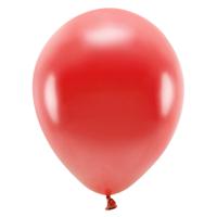 Party ballonnen eco/biologisch afbreekbaar - 100x - rood - Milieuvriendelijke Feestversiering