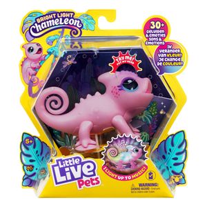 Little Live Pets Bright Light kameleon Nova - roze