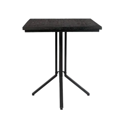 Bartafel (laag - vierkant) Maze - Zwart