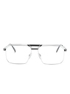 Cazal lunettes de vue à monture pilote - Noir
