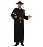 Katholieke priester kostuum man - thumbnail