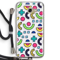 8-bit N°6: Samsung Galaxy A5 (2017) Transparant Hoesje met koord