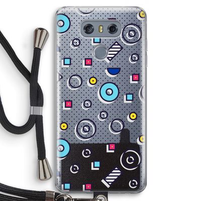 8-bit N°9: LG G6 Transparant Hoesje met koord