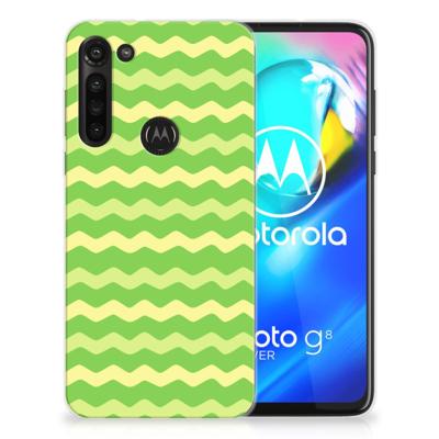 Motorola Moto G8 Power | TPU bumper | Waves Green