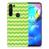 Motorola Moto G8 Power | TPU bumper | Waves Green Motorola Moto G8 Power | TPU bumper | Waves Green