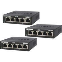 Netgear GS305-300PES, 3 pack switch